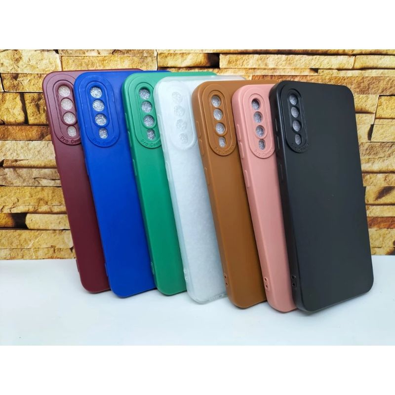 Softcase Macaron Pro Camera SAMSUNG A50/A30S/A50S/A505 Candy Case Full Color 3D Silikon TPU