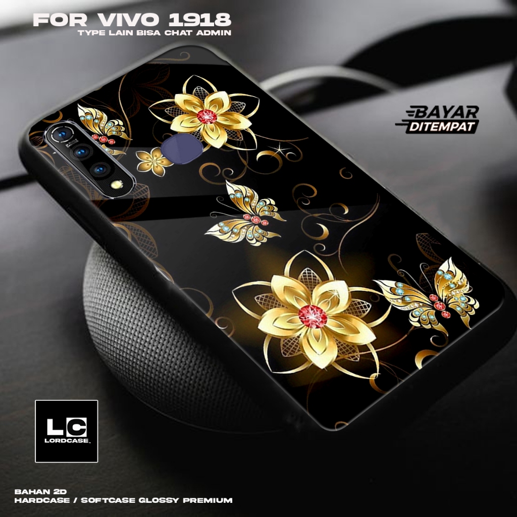 Case VIVO 1918 - Casing Hp Terbaru 2023 Lordcase [ KUPUKUPU] Silikon Hp Mewah - Kesing Hp VIVO 1918 