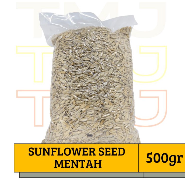 

☍✭✽ SUNFLOWER SEED RAW /MENTAH 500gr Terbaru