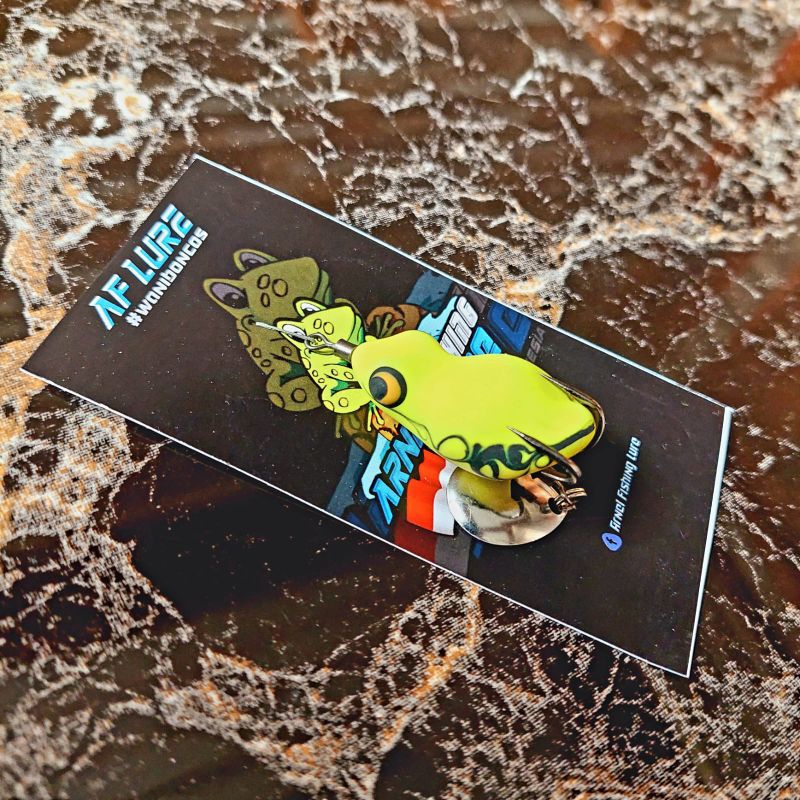 Soft Frog Bebek AF LURE 3,5 Cm Umpan Casting Gabus