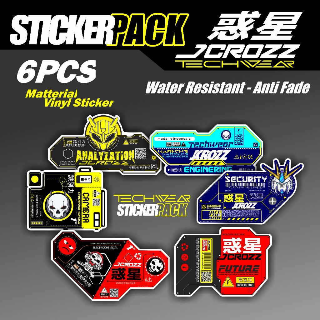 

STICKER CYBERPUNK TECHWEAR