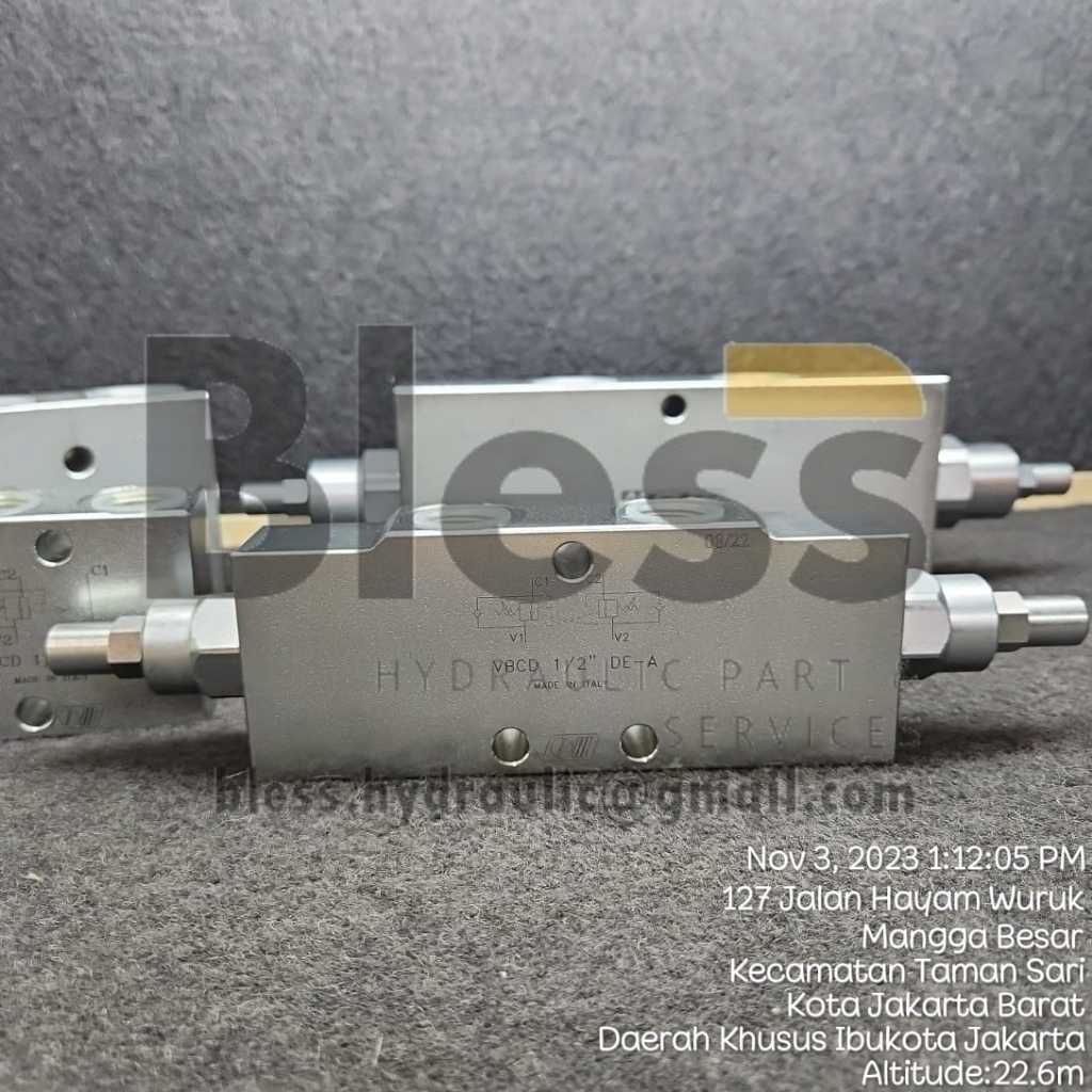 VBCD 03 DE A, VBCD 04 DE A, VBCD 06 DE A Counter Balance Double Nucleo