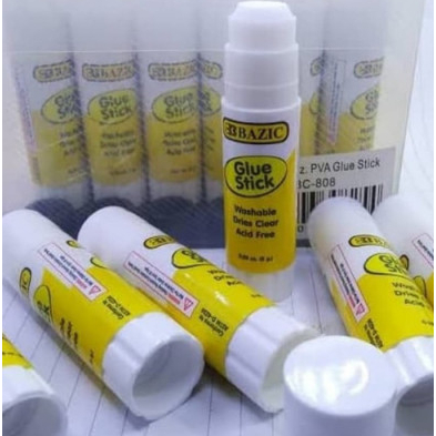 

Lem Glue Stick Murah Bazic 21gr (Harga 1 pcs)