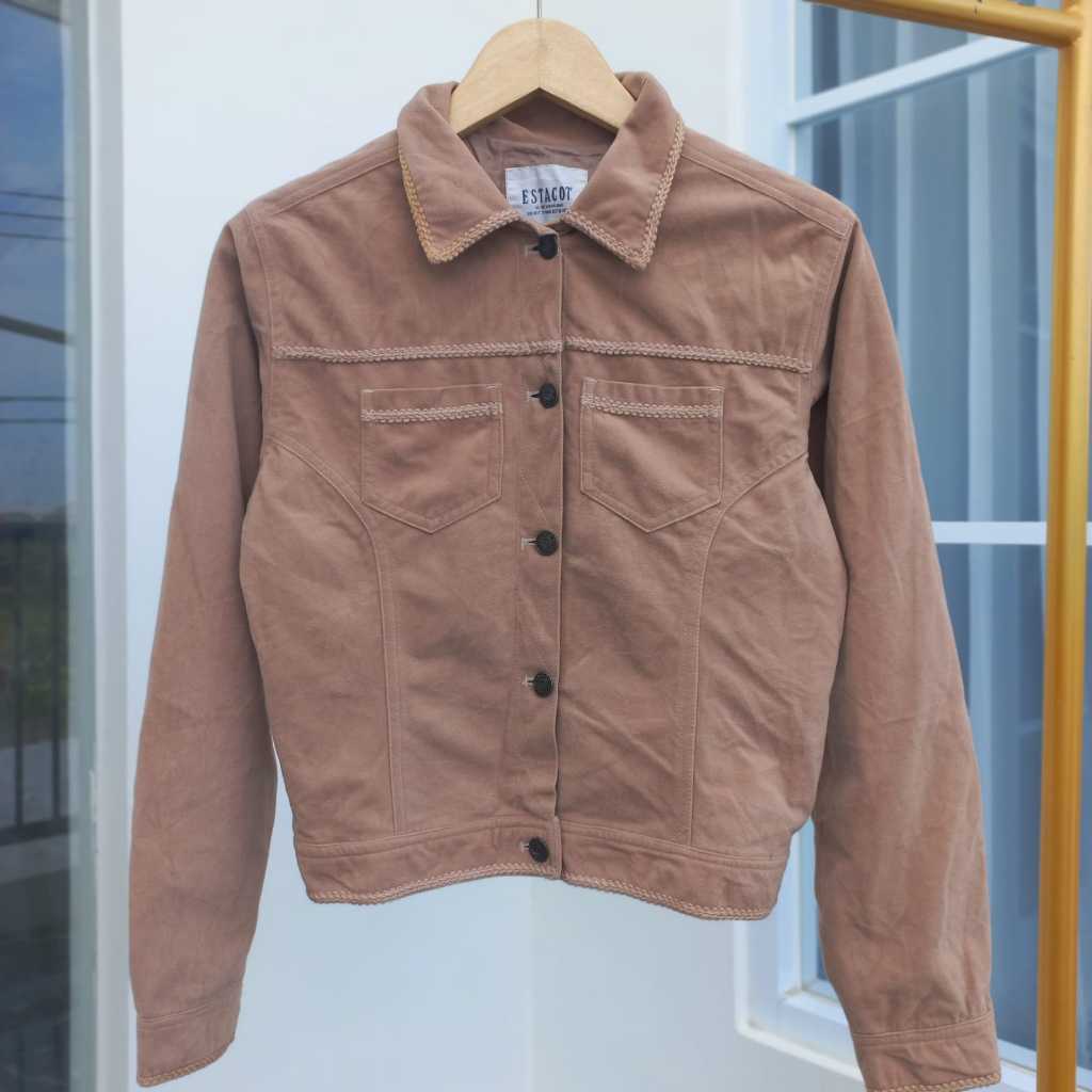 FUKU - JAKET CROP | JAKET TEBAL | JAKET WANITA  PL