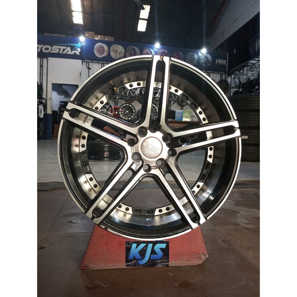 Velg Mobil Second Jazz Yaris Raize Rocky Livina Avanza Xenia Confero Datsun Go Ring 17 B-55 R17 Pele