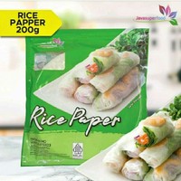

Rice Paper Bentuk Bulat isi 20lbr /200gr