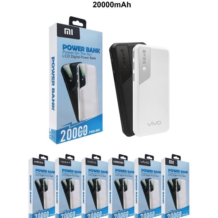 ZCHB3179 11.11 POWERBANK VIVO PBB 405 VIVO 20000MAH