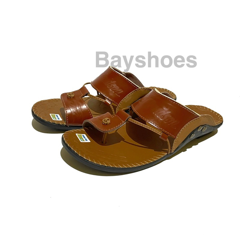 SANDAL KULIT PRIA CASUAL SANDA SLIP ON  KULIT PRIA SANDAL PRIA