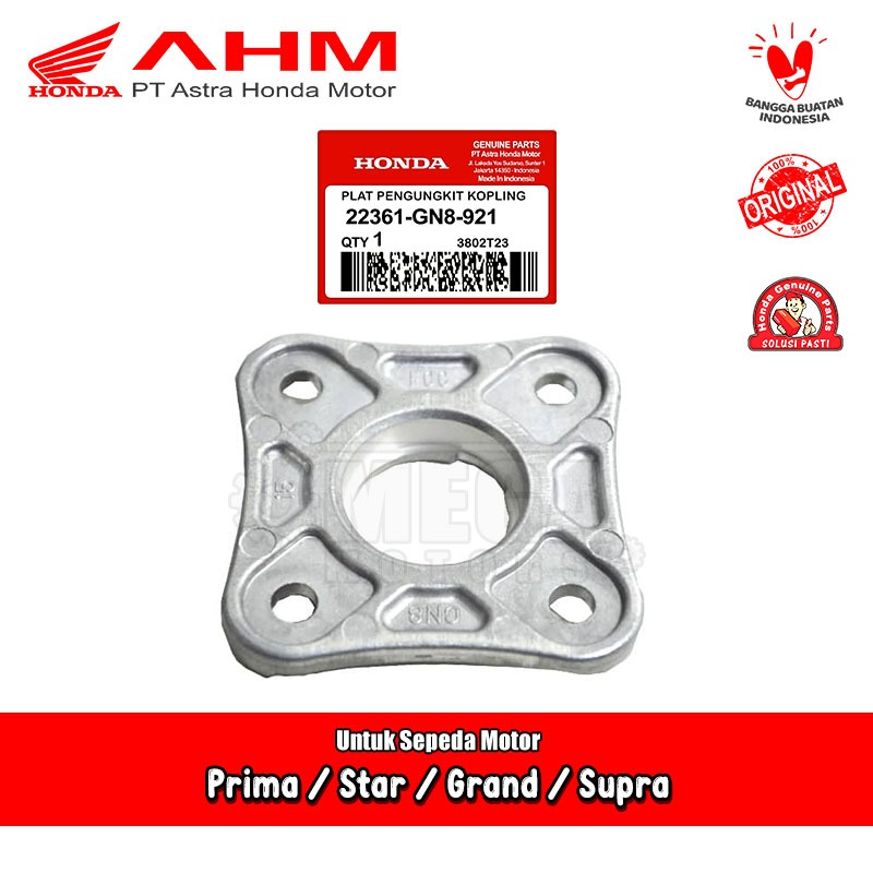 Plat Tahanan Pengungkit Kopling Honda Astrea Prima Star Grand Supra Win AHM 22361-GN8-921