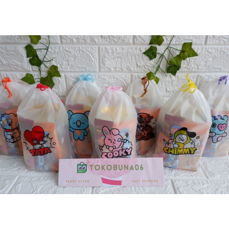 

DISKON!!!!!!!✅ Bingkisan Ulang Tahun Anak / Souvenir Ulang Tahun Anak / Souvenir BT21