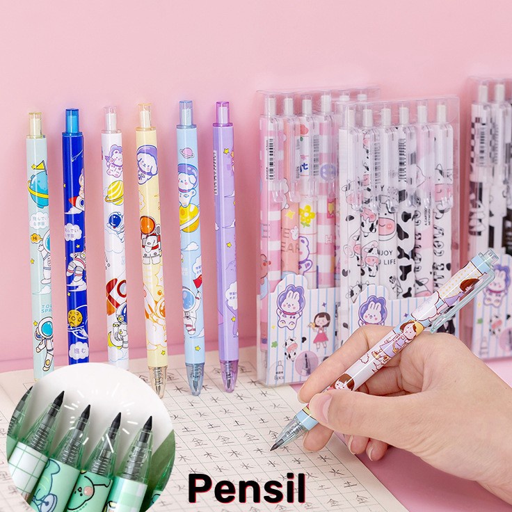 

Diskon Promo Eternal pencil premium mekanik motif lucu kartun Mechanic pencil tanpa batas tidak perlu diasah lagi Pensil eternal abadi tak bisa habis tanpa rautan untuk alat tulis anak sekolah kantor pelajar Ready