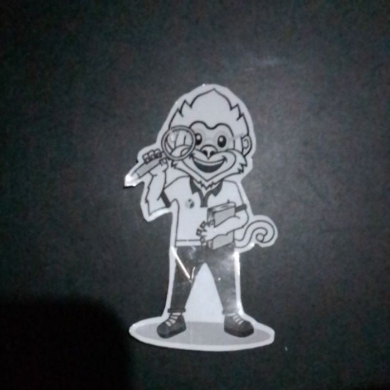 

Stiker lucu Kekinian hitam putih