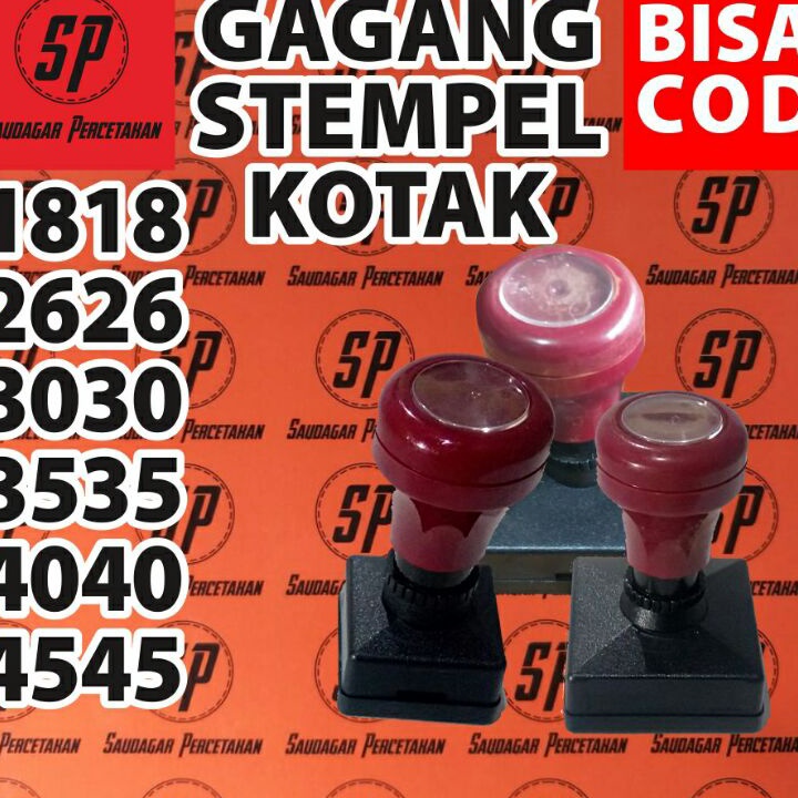 

Terupdate Gagang Stempel Flash / Warna 1818 2626 3030 3535 4040 4545