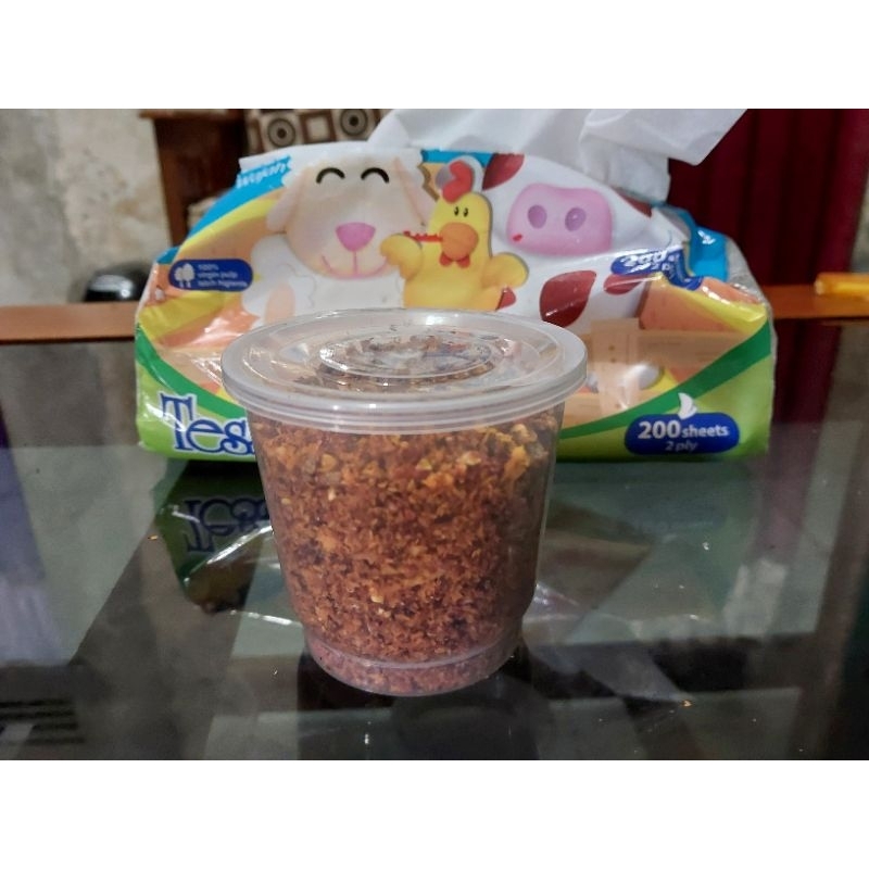 

bubuk cabai kemasan botol 150gr siap makan