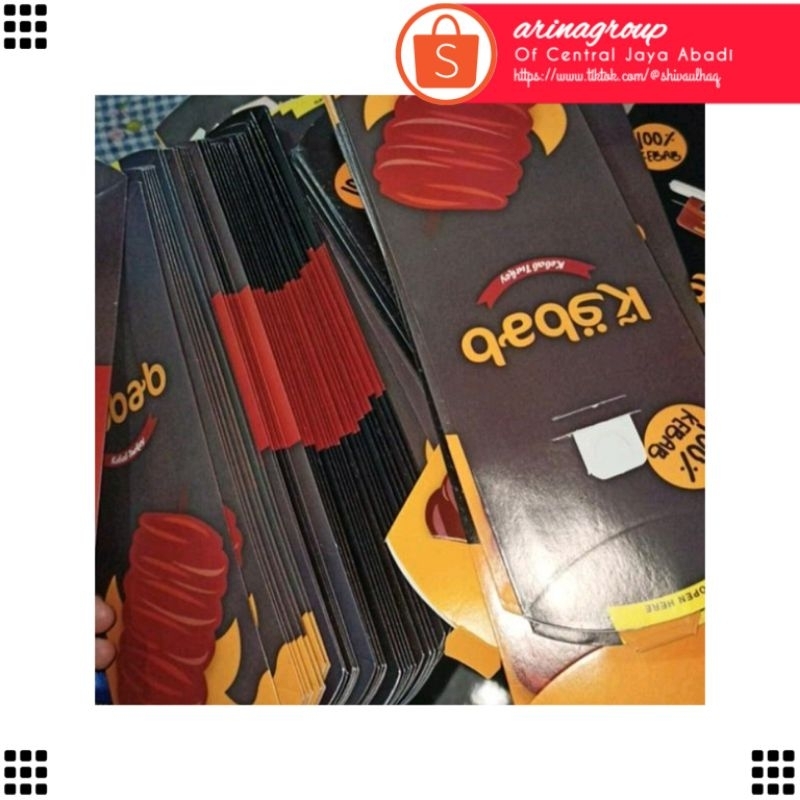 

150 LEMBAR KERTAS KEBAB TARIKAN BAHAN IVORI PUTIH UKURAN 24 × 9,2 CM HIGH QUALITY TEBAL PRODUK TERBARU | KOTAK KEBAB IVORI PUTIH KEKINIAN | DUS KEBAB VIRAL TIKTOK | KEMASAN KEBAB | BOX KEBAB 100 PCS MURAH | CENTRAL JAYA ABADI | ARINA SHIVA GROUP 6282