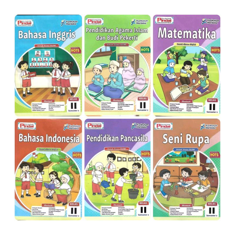 LKS kurikulum merdeka kelas 2 SD Mi semester 2