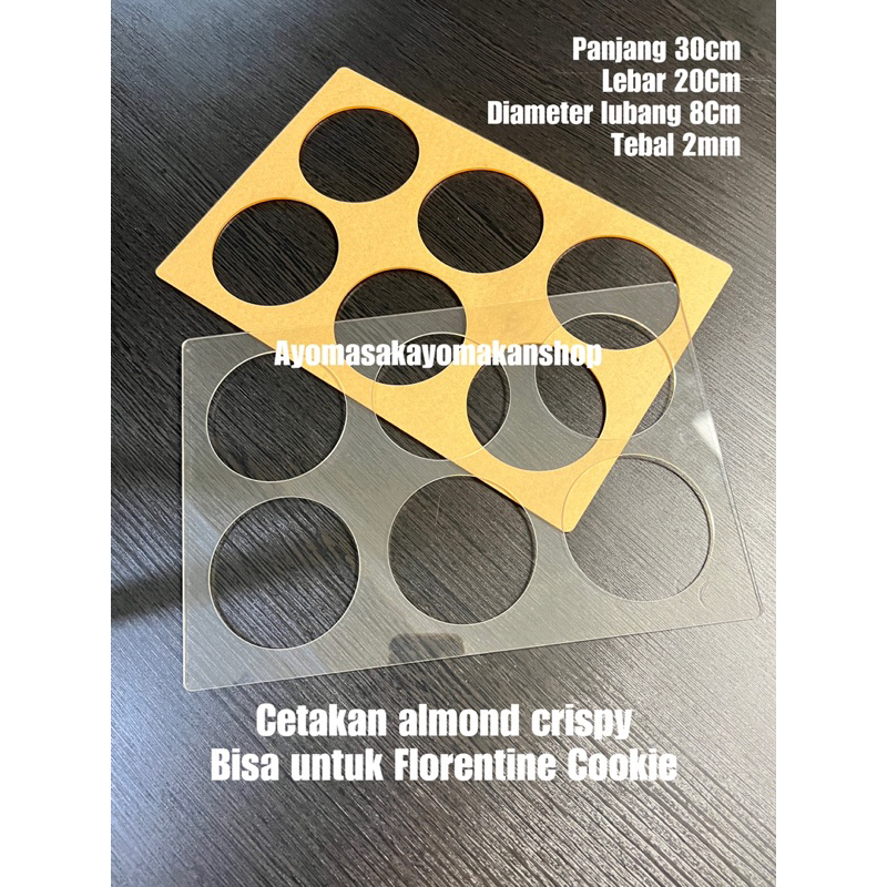 Cetakan Almond Crispy