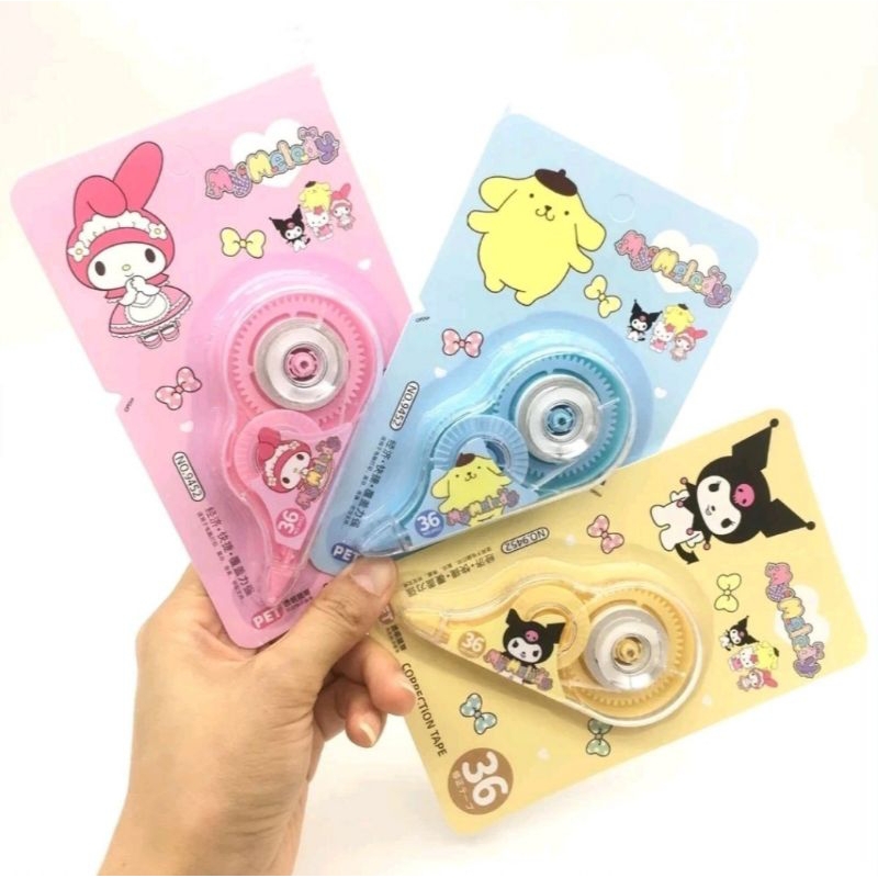 

HEAVENLY | Correction Tape Motif Sanrio / Tip Ex Fancy Besar Size 36