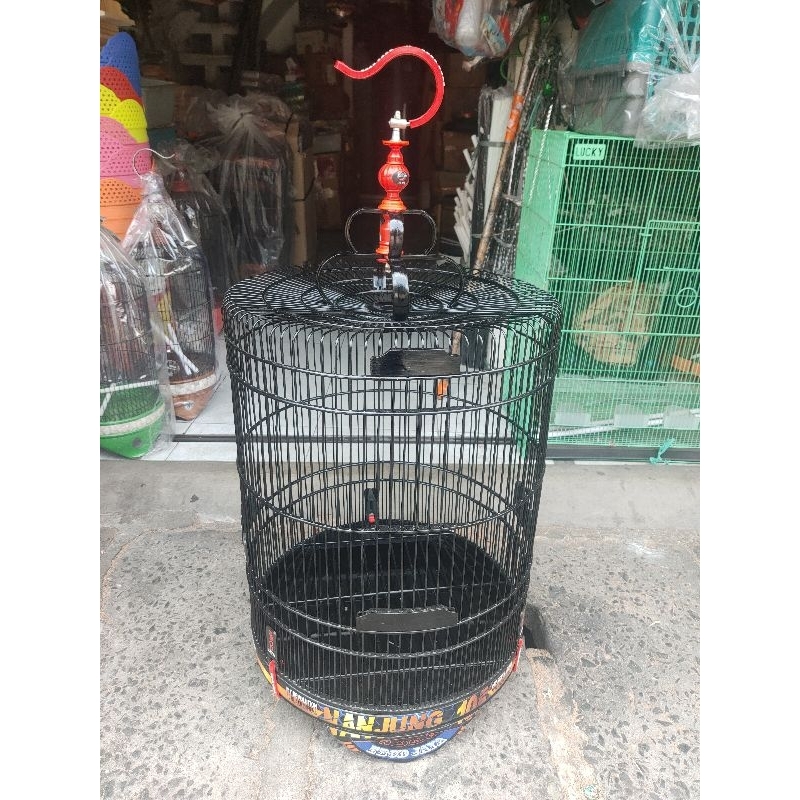 KANDANG SANGKAR POKSAY KACER EBOD JAYA DECAL BAMBU NANJUNG