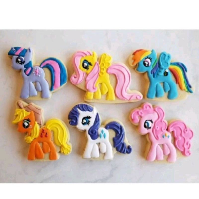 

Catanova Butter Cookies Kukis Hias Karakter Kuda Little Pony