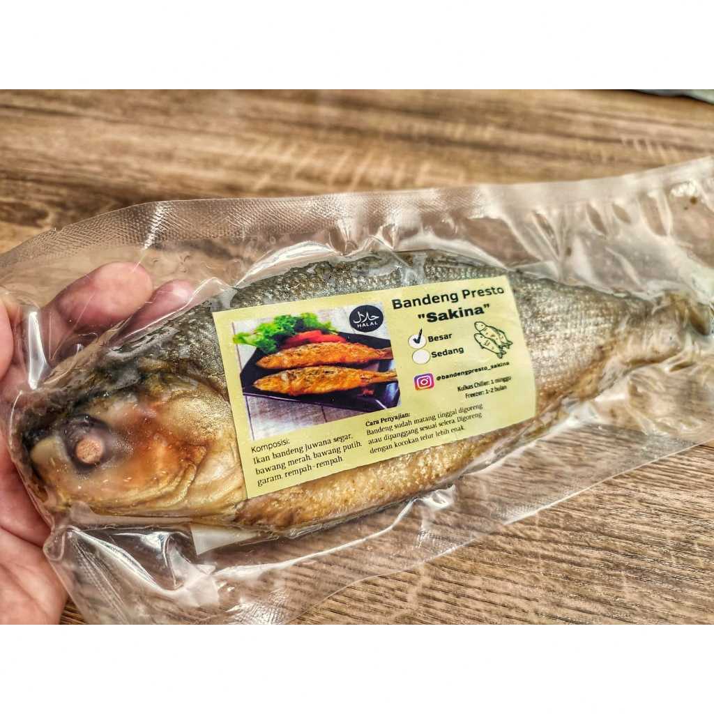 

Bandeng Presto Sakina Ukuran Besar (L)