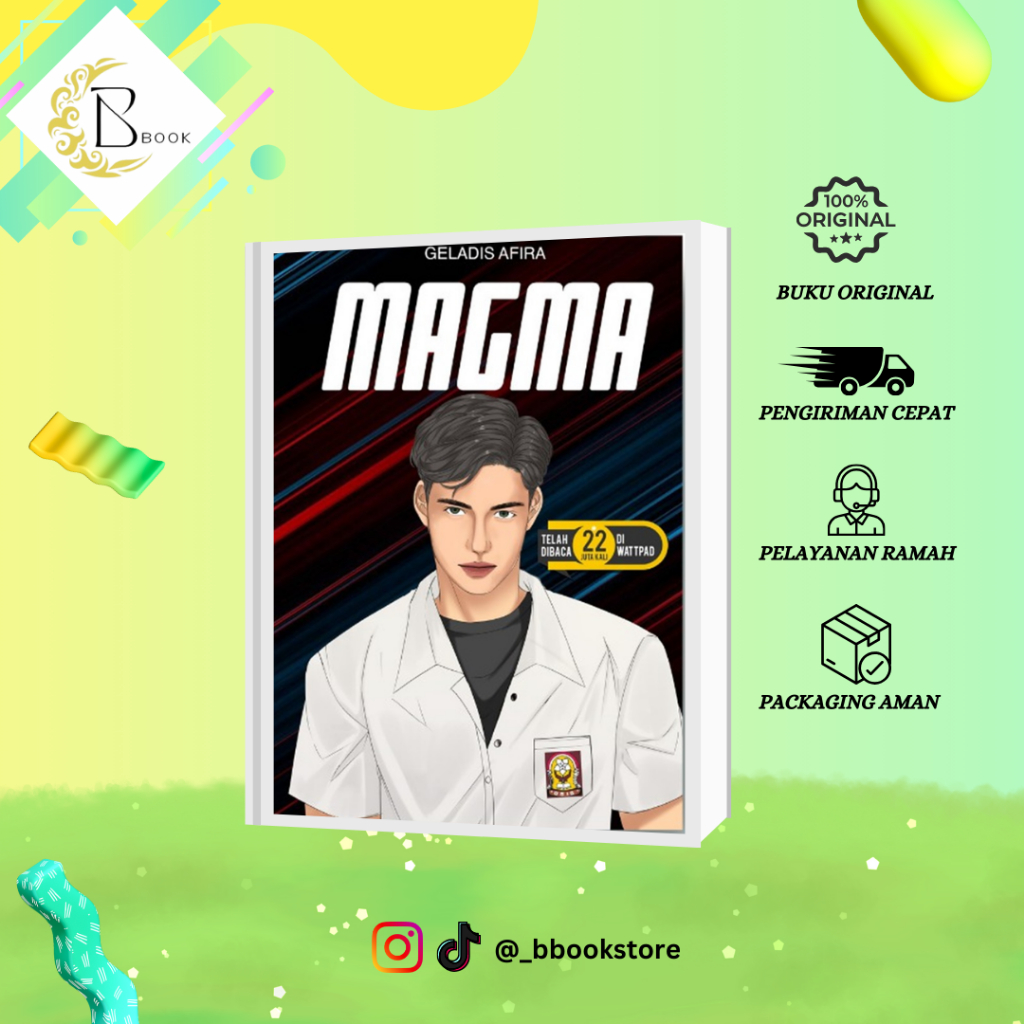 BUKU NOVEL MAGMA BY GELADIS AFIRA