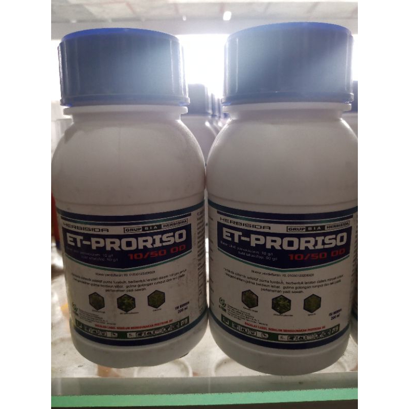 obat pertanian herbisida padi ET-PRORISO 250ml