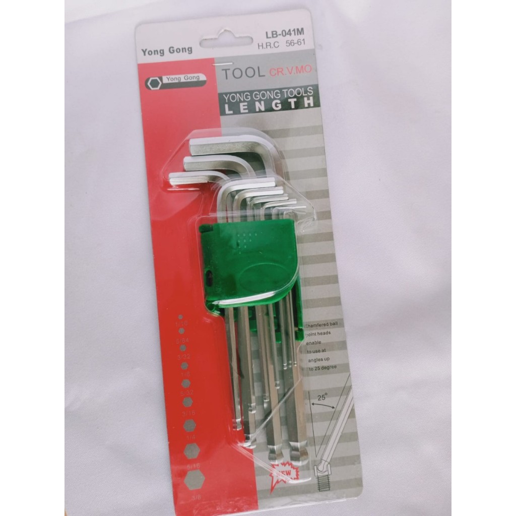 Allen wrench set key - Kunci L set