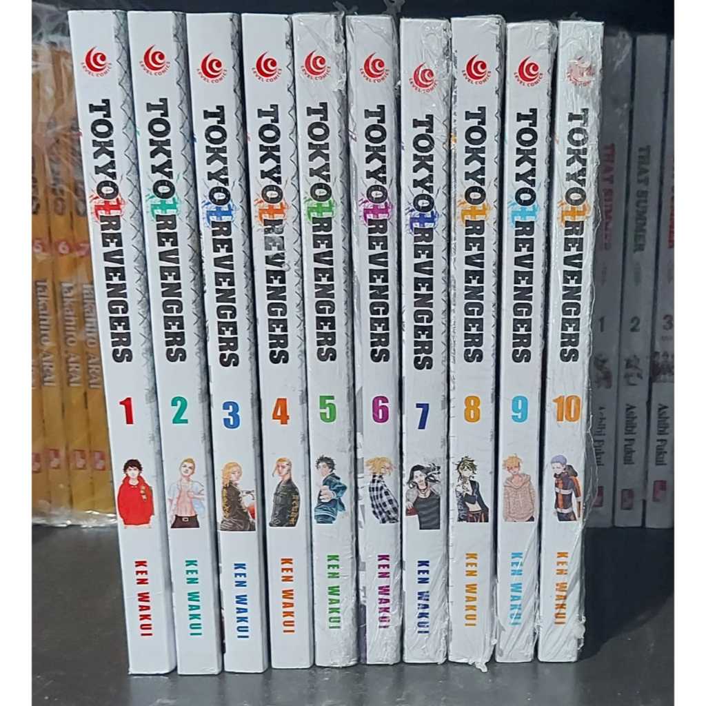 Komik Tokyo Revengers Vol 1 2 3 4 5 6 7 8 9 10 Set
