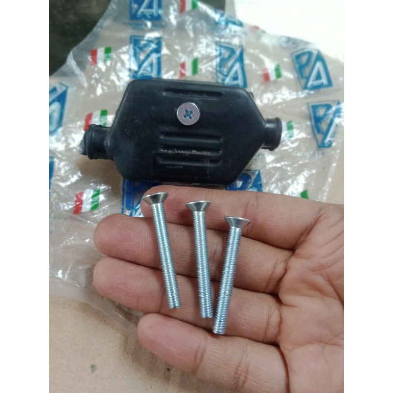 baut baud untuk terminal kabel kelistrikan vespa px pxe spartan excel exclusive