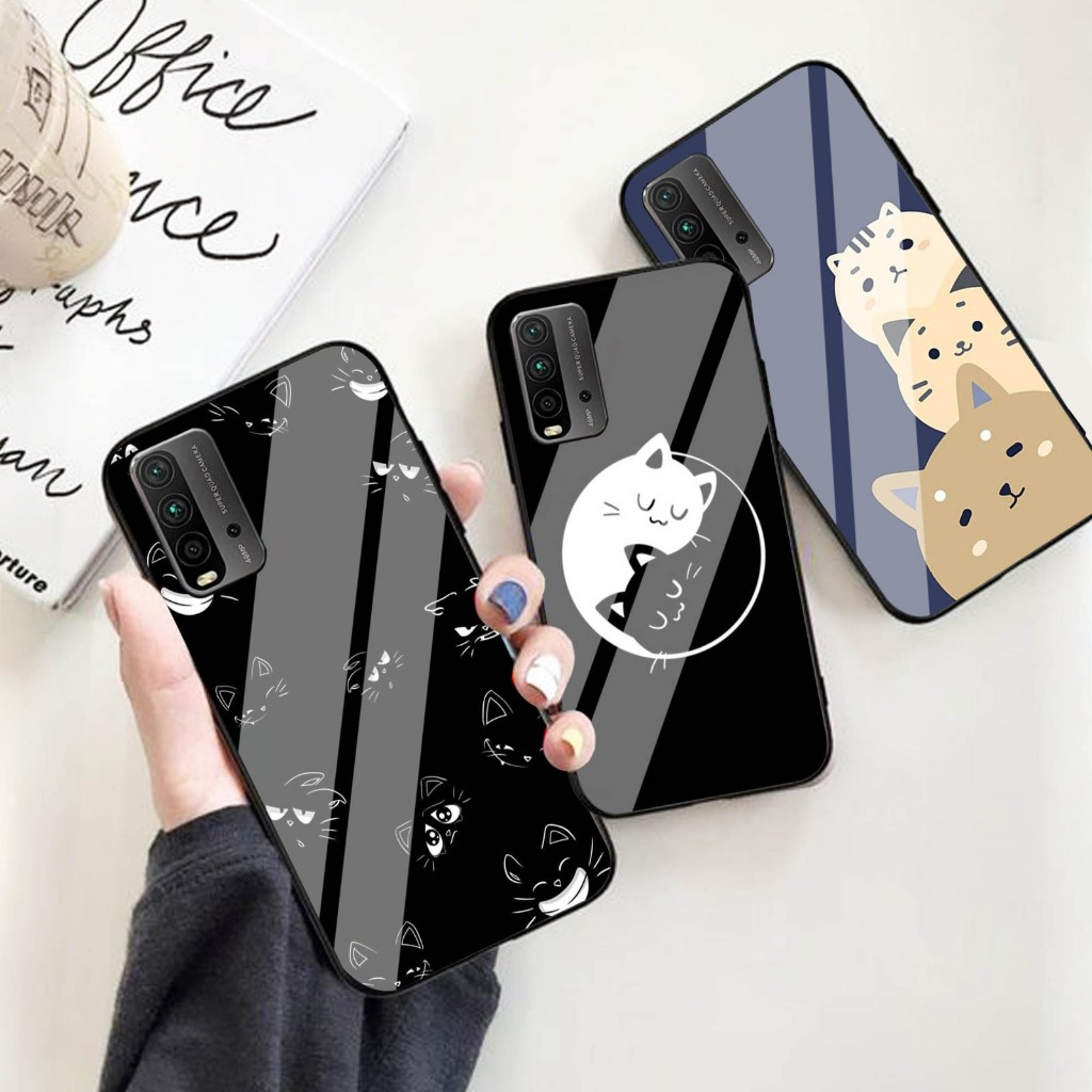 Case Kaca  Xiaomi Redmi 9T - Kesing Hp  Xiaomi Redmi 9T - Case Kaca Kilau  Xiaomi Redmi 9T - Case Xi