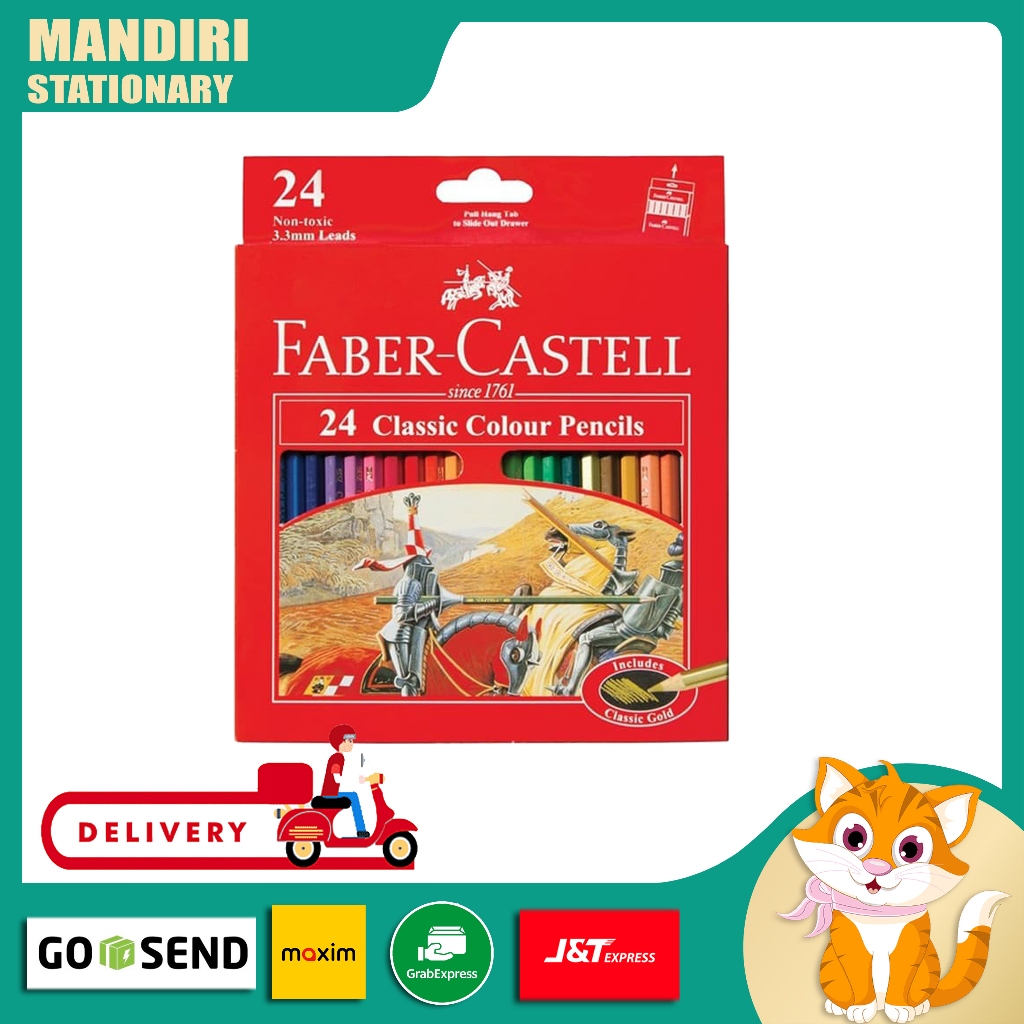 

Pensil Warna Faber Castell 24 Classis Colour Pencils