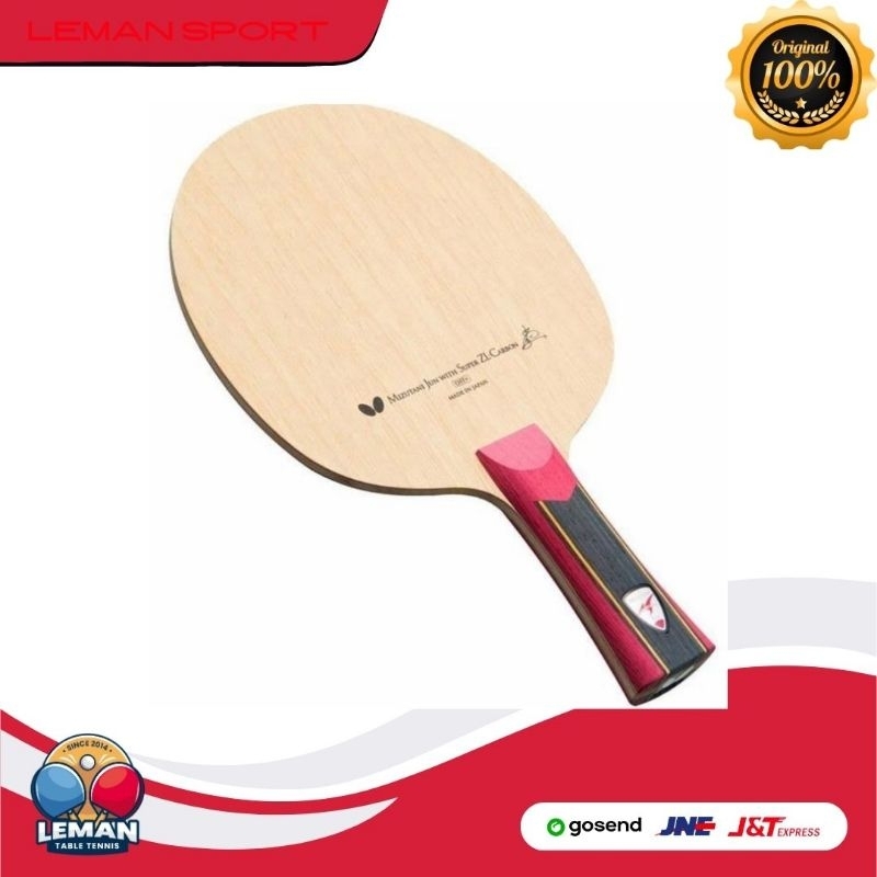 Kayu Bet Butterfly Jun Mizutani Super ZLC Handle FL / Kayu Bet Pingpong Tenis Meja