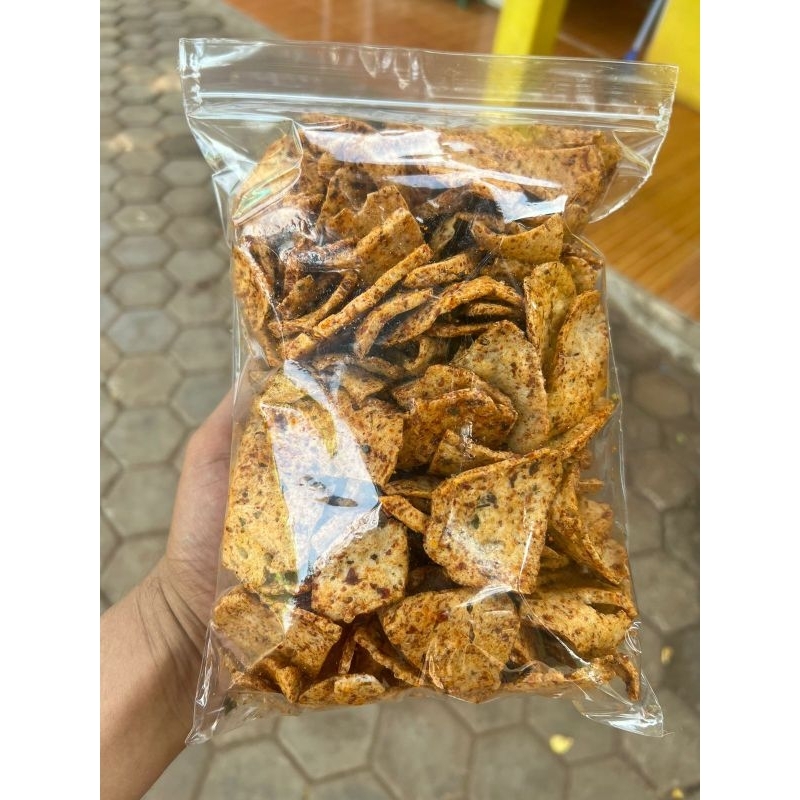 

KRIPIK BASRENG TIPIS / BULAT 500 Gram