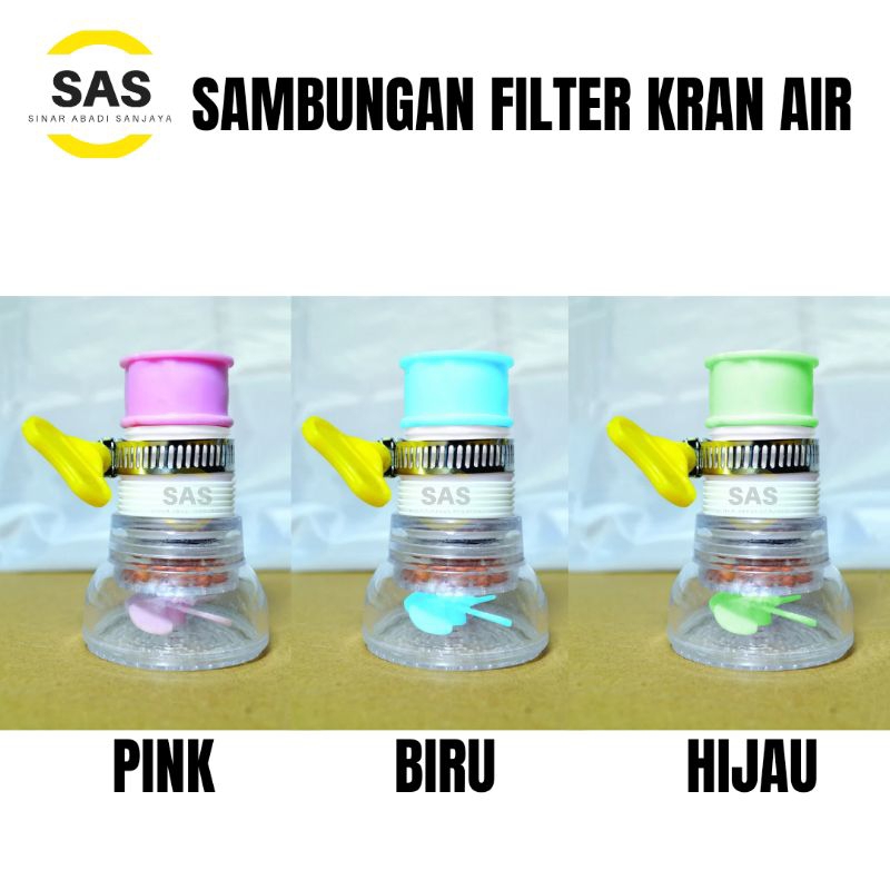 [SAS] Sambungan Kran Air Cuci Piring Fleksibel Penyaring / Sambungan Keran Air / Mini Shower Head