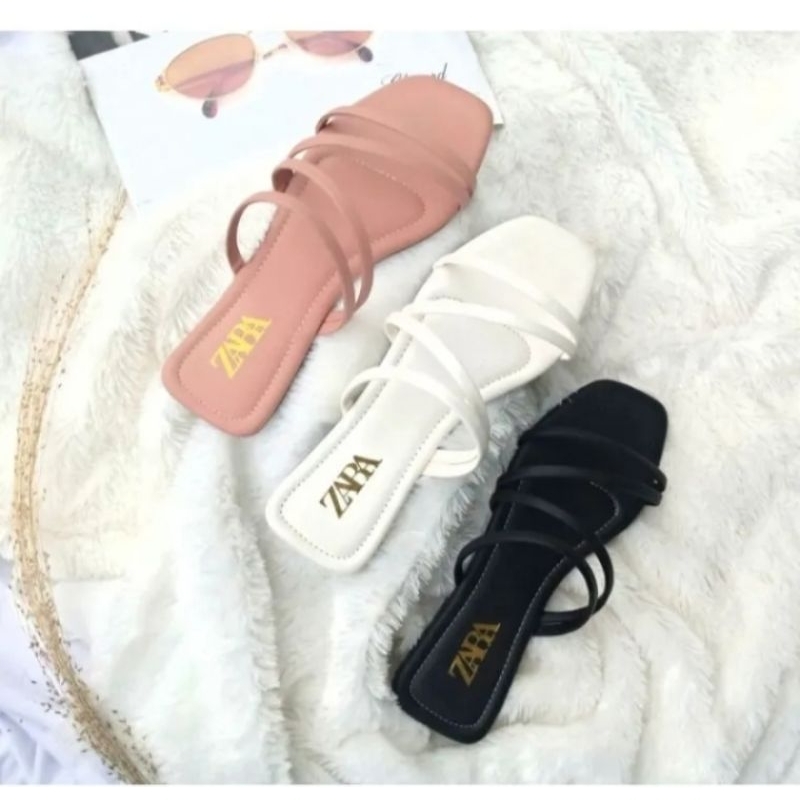 ZARA SANDAL FLAT TEPLEK KRC