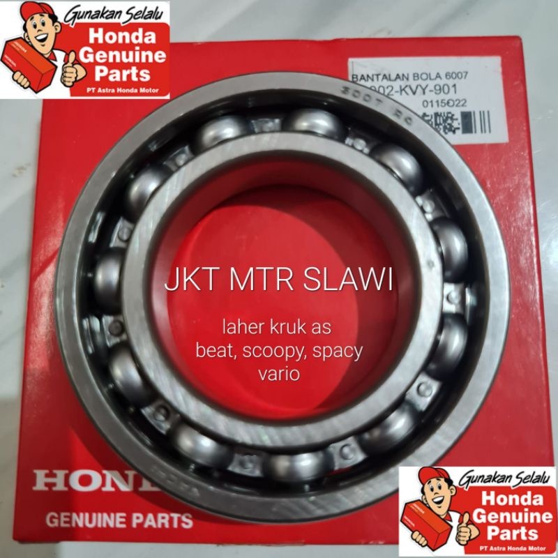 91002 KVY 901 Bearing 6007 laher kruk as vario 110 f1 beat f1 beat karbu  vario karbu  spacy scoopy 