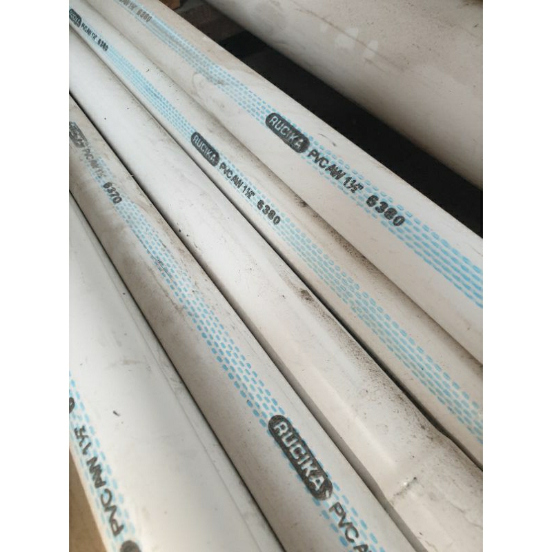 Pipa air potongan ukuran 1 1/2 inch AW merk Rucika