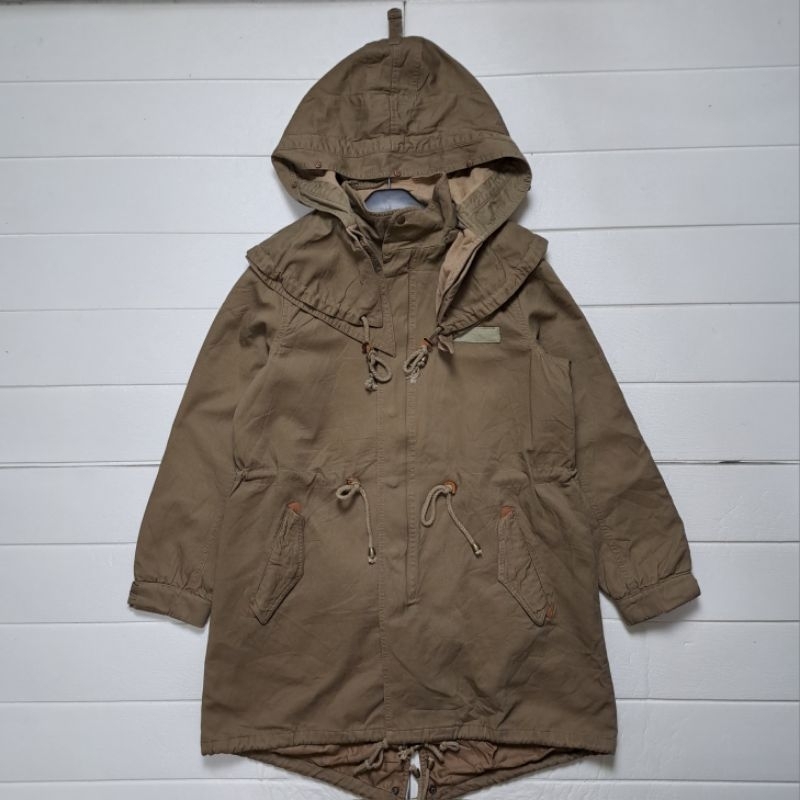 JAKET PARKA FISHTAIL M65 BY BABLING SIZE M