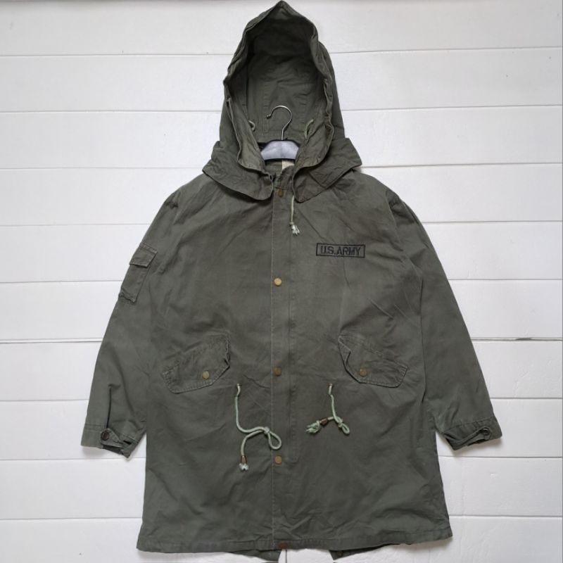 JAKET PARKA FISHTAIL M65 JINHO JEANS SIZE L