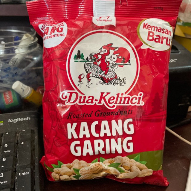 

KACANG KULIT GARING DUA KELINCI 145gr