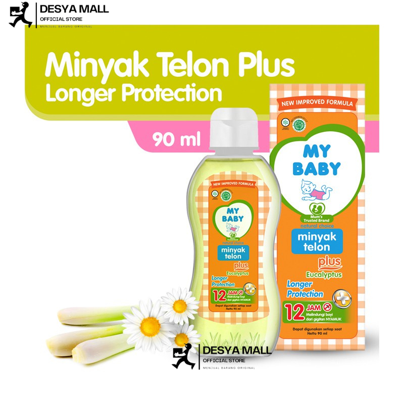 MY BABY MINYAK TELON PLUS 90 ML My Baby Minyak Telon