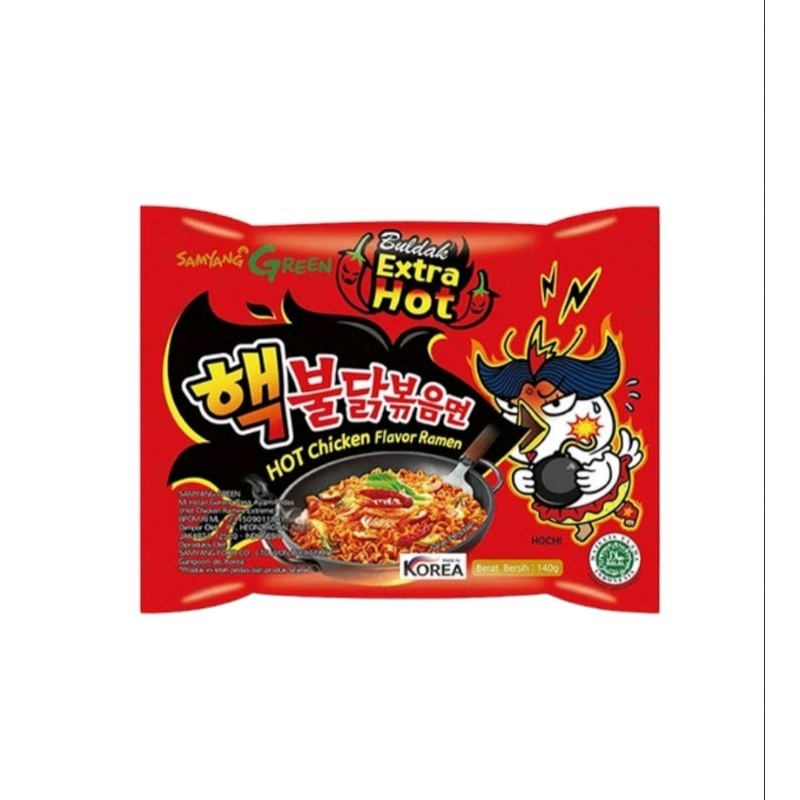 

Samyang Hot Chicken Ramen Extra Hot Extreme 140g