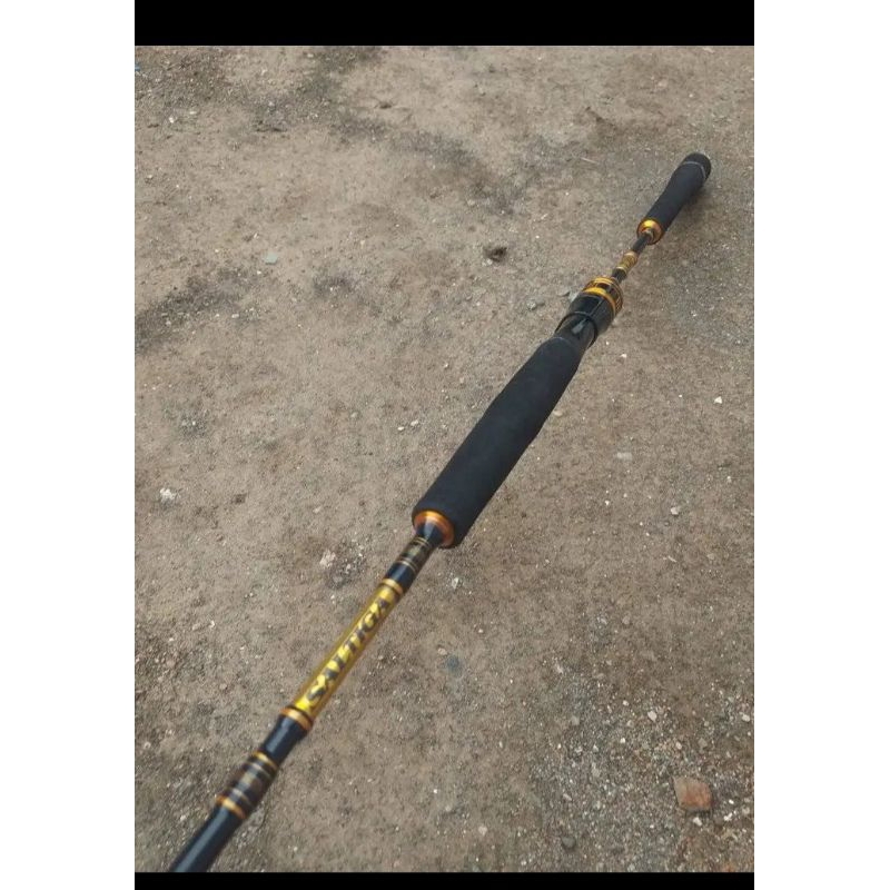 joran custom sutet karbon (daiwa saltiga )