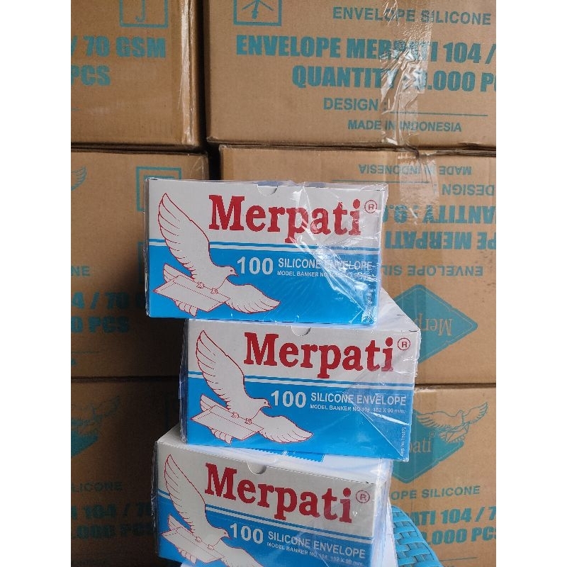 

Amplop murah !!!! 1 Pack Amplop 104 Tanggung merpati / Amplop merpati + Lem 152 x 99 mm isi 100lembar