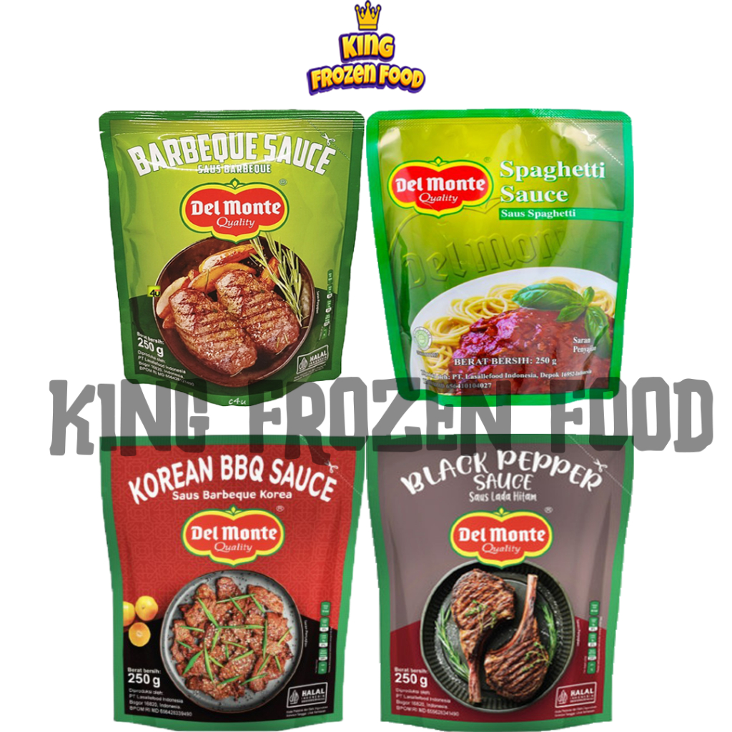 

Delmonte Sauce Barbeque/Spaghetti Pouch Isi 250G