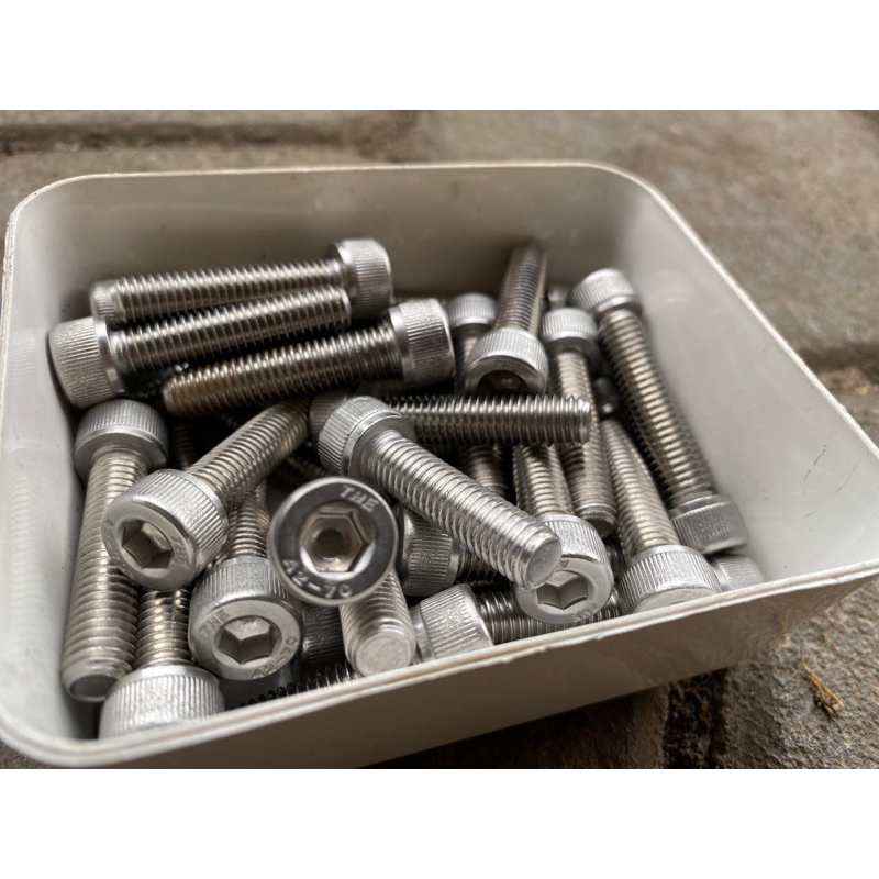 Baut L Stainless M8x35 THE