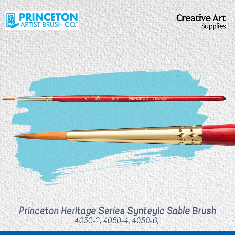 

Princeton Heritage Watercolor Liner 4050L 2, 4, 6