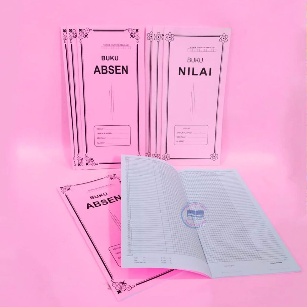 

Buku Absen/Buku Nilai/Buku Absensi Kehadiran