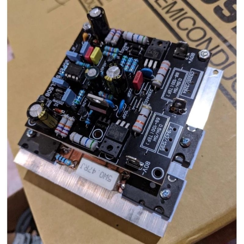 kit driver socl 506 siap pakai plus final 2 set transistor TOSHIBA original japan